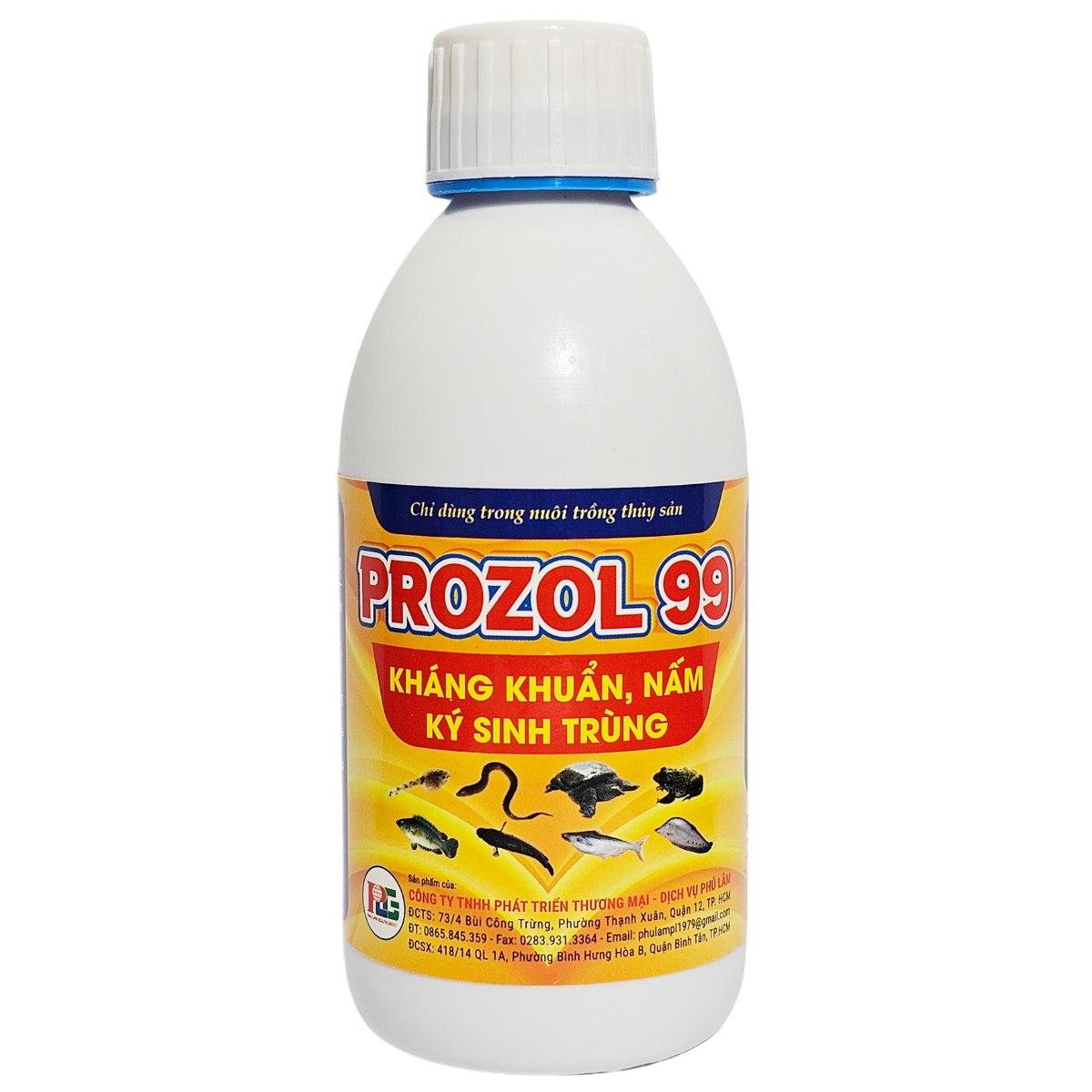 PROZOL 99 - KHÁNG KHUẨN NẤM, KÝ SINH TRÙNG CHAI 250ML