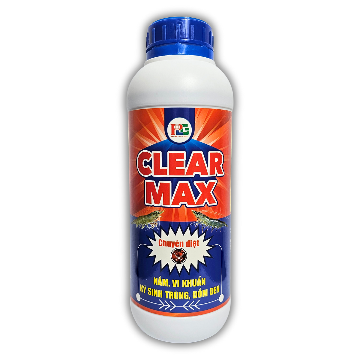 CLEAR MAX - DIỆT SẠCH KÝ SINH TRÙNG, NẤM, TẢO ĐỘC, KÝ SINH TRÙNG GÂY BỆNH CHAI 1L