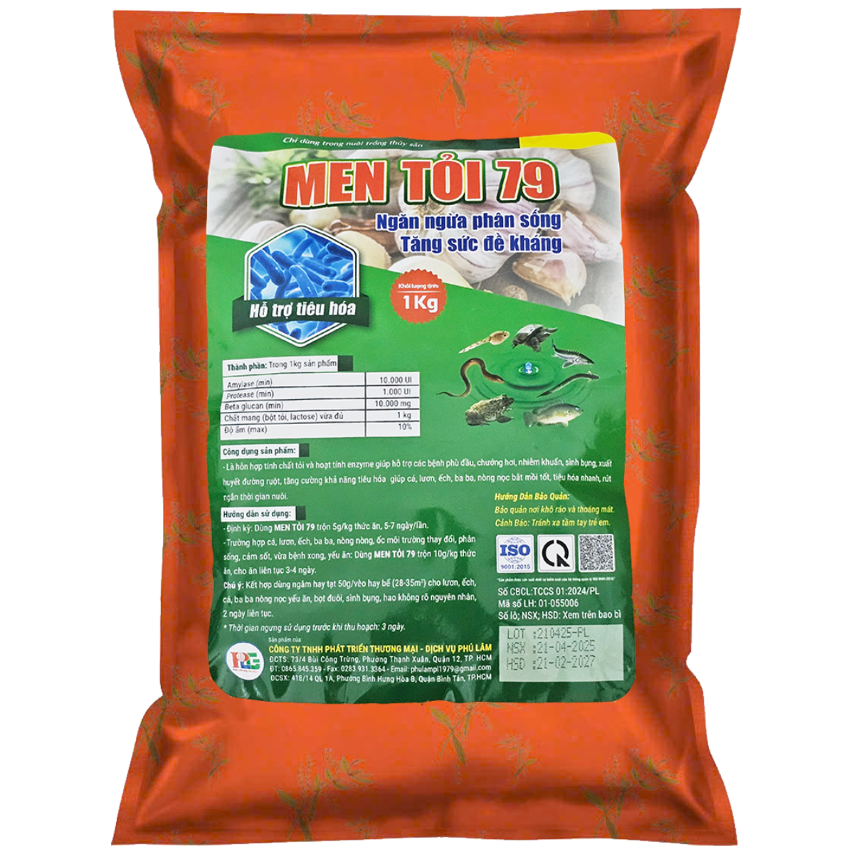 MEN TỎI 79 - NGĂN NGỪA PHÂN SỐNG, TĂNG SỨC ĐỀ KHÁNG GÓI 1Kg